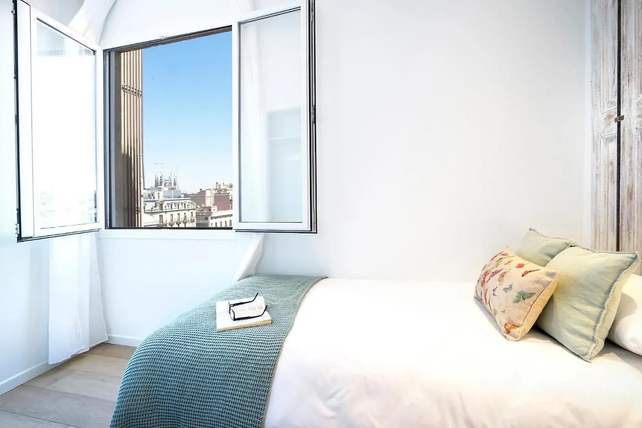 Lägenhet Friendly Rentals Gran Via Barcelona Spanien