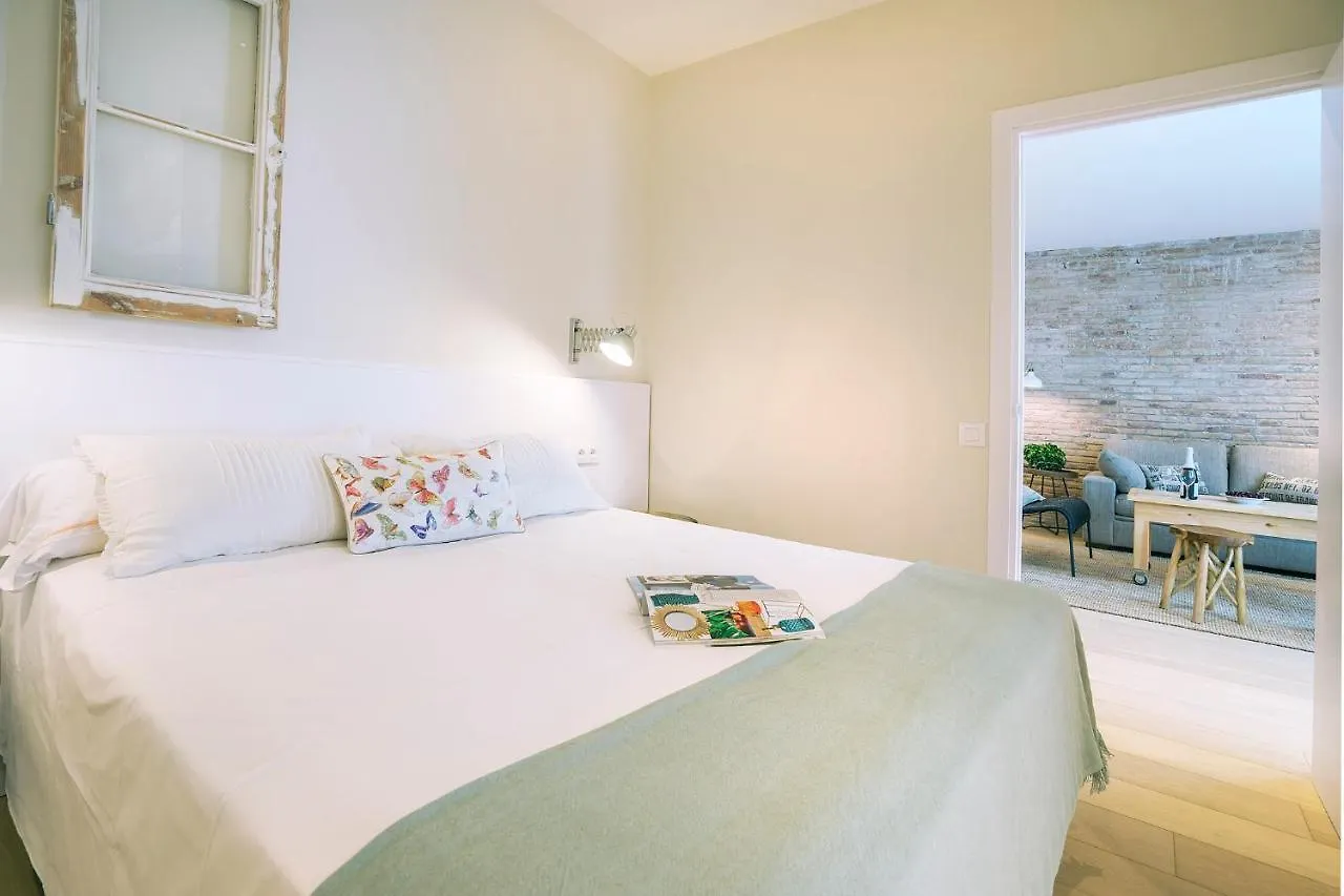 Lägenhet Friendly Rentals Gran Via Barcelona Spanien