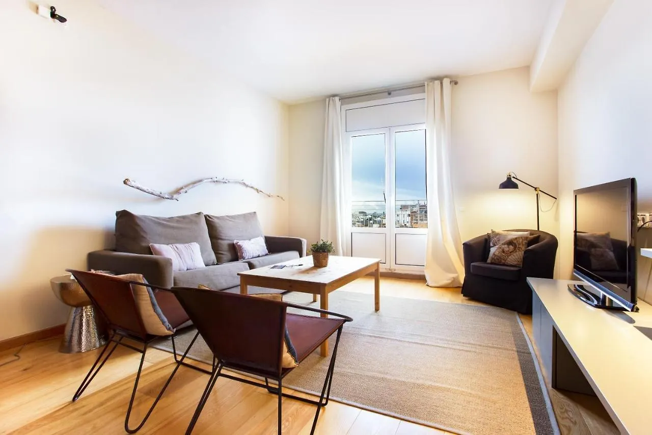 Lägenhet Friendly Rentals Gran Via Barcelona Spanien